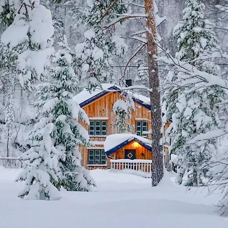 Feriehus Husky Farm Traditional House At Offtrack Experience Overbygd